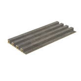 Channel 3D Fluted Wall Panels Grey